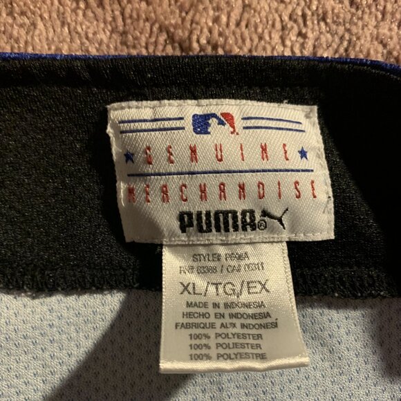 Vintage Puma New‎ York Mets Jersey XL - Picture 3 of 6